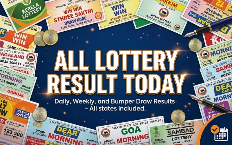 all lottery result today at Lotto Agent India featured image